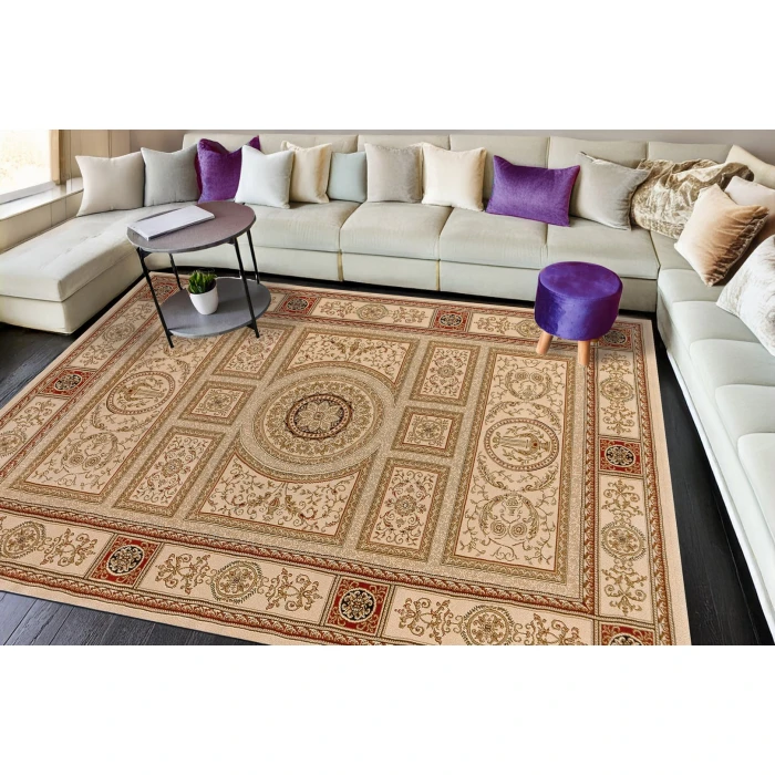 Dynamic Rugs LEGACY Ivory 58021 9ft. x 12ft. 10in. Rect. Rug