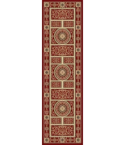 Dynamic Rugs LEGACY Red 58021 2ft. 2in. x 7ft. 7in. Rect. Rug