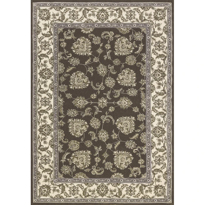 Dynamic Rugs LEGACY Dark Grey/Ivory 58020 7ft. 10in. x 10ft. 10in. Rect. Rug