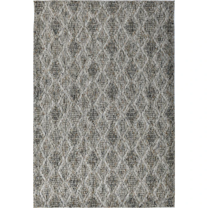 Dynamic Rugs LEON Grey/Beige 13605 5ft. 3in. x 7ft. 6in. Rect. Rug
