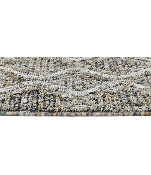 Dynamic Rugs LEON Grey/Beige 13605 9ft. x 12ft. Rect. Rug