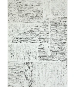 Dynamic Rugs LOTUS Ivory/Grey 8145 2ft. 2in. x 7ft. 7in. Rect. Rug