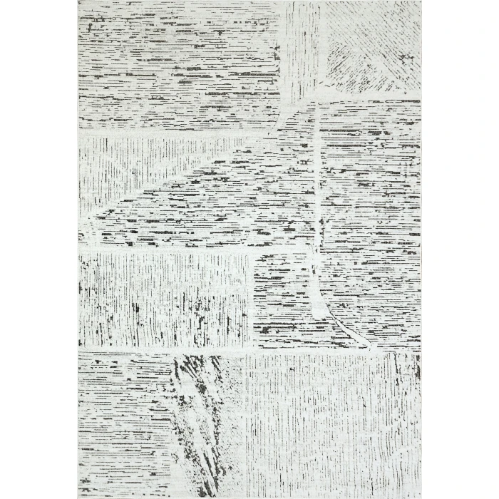 Dynamic Rugs LOTUS Ivory/Grey 8145 2ft. 2in. x 7ft. 7in. Rect. Rug