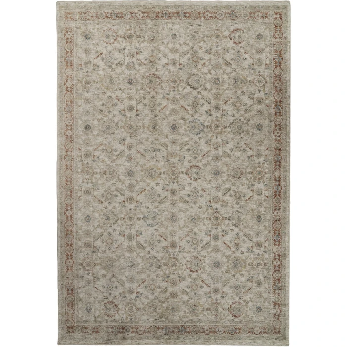 Dynamic Rugs LUMINOUS Cream/Beige/Red 17601 9ft. x 12ft. 6in. Rect. Rug