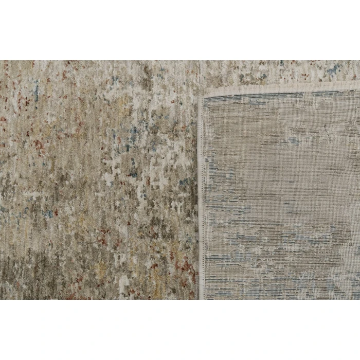 Dynamic Rugs LUMINOUS Cream/Multi 17602 6ft. 7in. x 9ft. 6in. Rect. Rug
