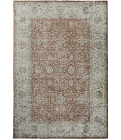 Dynamic Rugs LUMINOUS Rust/Cream 17603 5ft. 3in. x 7ft. 6in. Rect. Rug