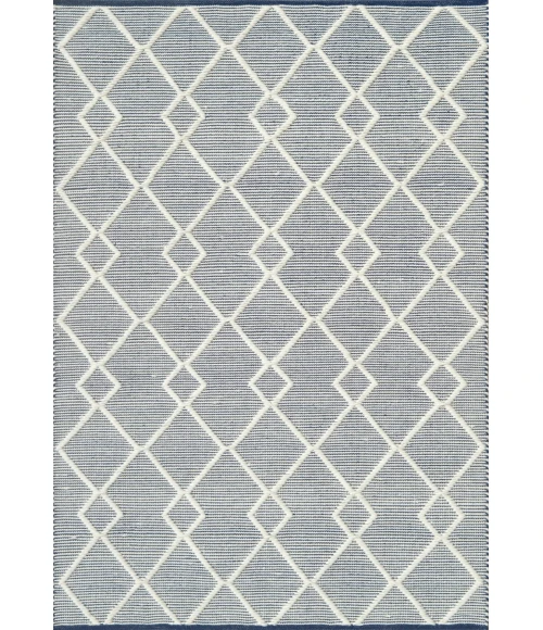 Dynamic Rugs MAEVE Ivory/Navy 2728 5ft. x 8ft. Rect. Rug