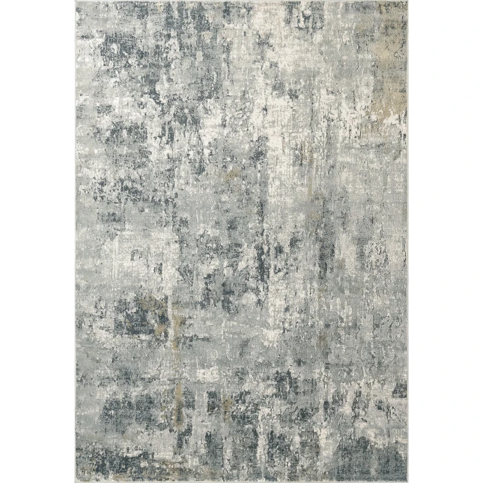 Dynamic Rugs MAGNUS Grey/Blue 2513 6ft. 7in. x 9ft. 6in. Rect. Rug