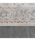 Dynamic Rugs MARINA Grey/Rose 8050 5ft. 3in. x 7ft. Rect. Rug