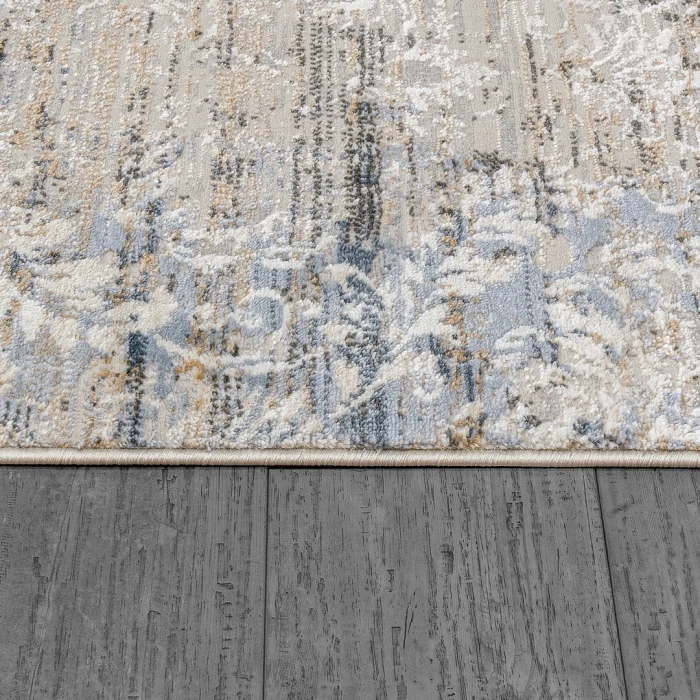 Dynamic Rugs MARINA Grey/Rose 8054 7ft. 10in. x 10ft. Rect. Rug