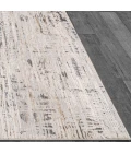 Dynamic Rugs MARINA White/Grey 8055 5ft. 3in. x 7ft. Rect. Rug