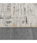 Dynamic Rugs MARINA White/Grey 8055 5ft. 3in. x 7ft. Rect. Rug