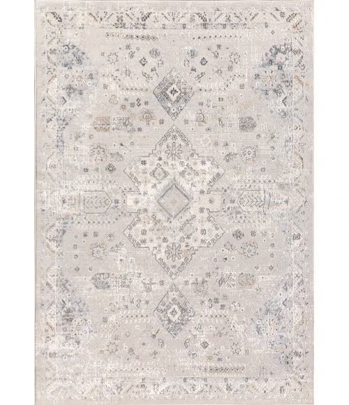 Dynamic Rugs MARINA Grey/Blue 8056 5ft. 3in. x 7ft. Rect. Rug