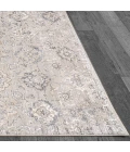 Dynamic Rugs MARINA White/Grey 8057 5ft. 3in. x 7ft. Rect. Rug