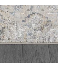 Dynamic Rugs MARINA White/Grey 8057 5ft. 3in. x 7ft. Rect. Rug