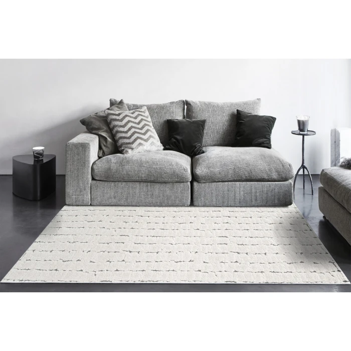 Dynamic Rugs MASAI Ivory 14001 7ft. 10in. x 10ft. 10in. Rect. Rug