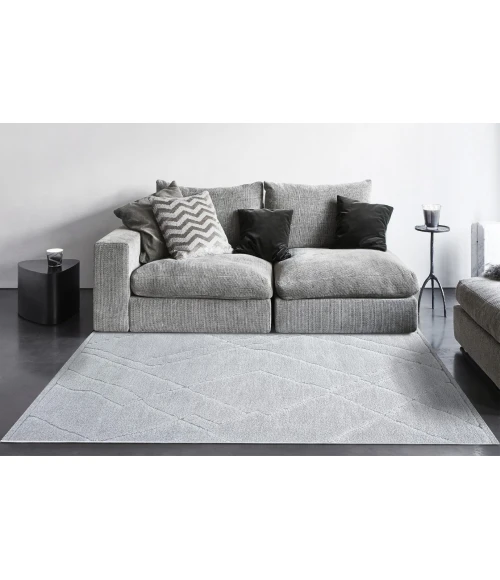 Dynamic Rugs MASAI Grey 14005 5ft. 3in. x 7ft. 7in. Rect. Rug