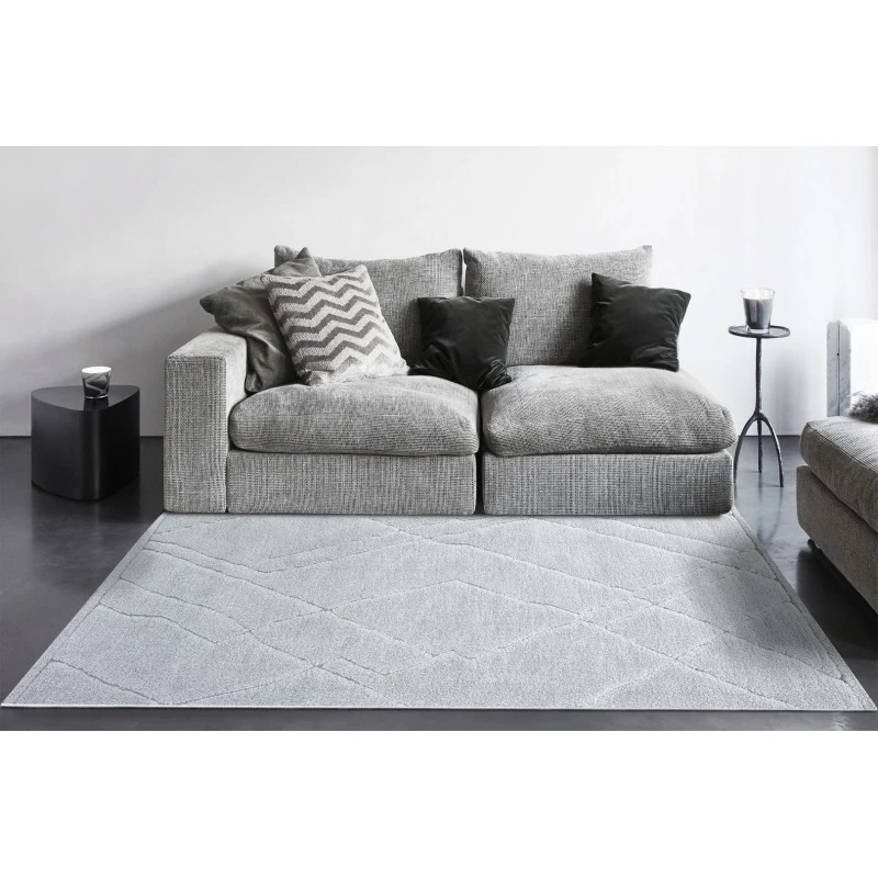 Dynamic Rugs MASAI Grey 14005 5ft. 3in. x 7ft. 7in. Rect. Rug