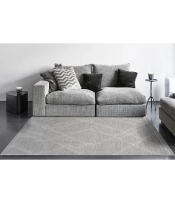 Dynamic Rugs MASAI Ivory 14005 5ft. 3in. x 7ft. 7in. Rect. Rug