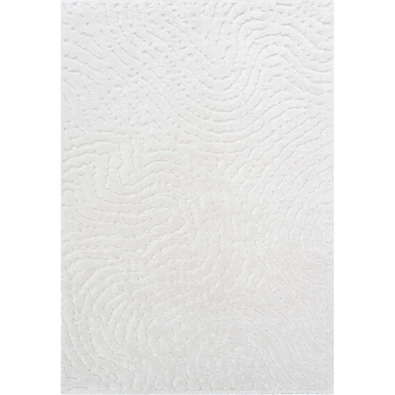 Dynamic Rugs MASAI White 14024 5ft. 3in. x 7ft. 7in. Rect. Rug