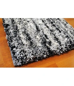 Dynamic Rugs MEHARI Black/White 23094 7ft. 10in. x 10ft. 10in. Rect. Rug