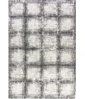 Dynamic Rugs MEHARI Black/White 23095 7ft. 10in. x 10ft. 10in. Rect. Rug
