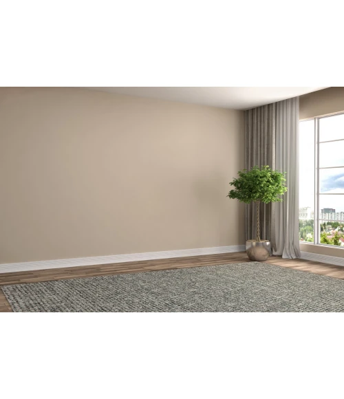 Dynamic Rugs MEHARI Grey/Ivory 23160 7ft. 10in. x 10ft. 10in. Rect. Rug