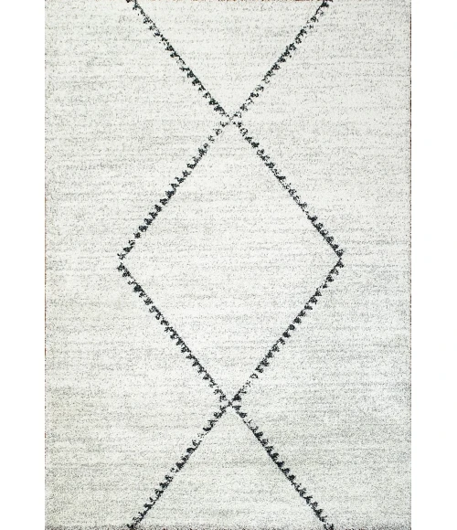 Dynamic Rugs MEHARI Ivory/Grey 23229 7ft. 10in. x 10ft. 10in. Rect. Rug