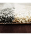 Dynamic Rugs MEHARI Grey/Charcoal 23258 5ft. 3in. x 7ft. 7in. Rect. Rug