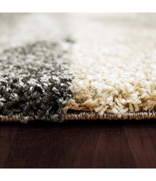 Dynamic Rugs MEHARI Grey/Charcoal 23258 5ft. 3in. x 7ft. 7in. Rect. Rug