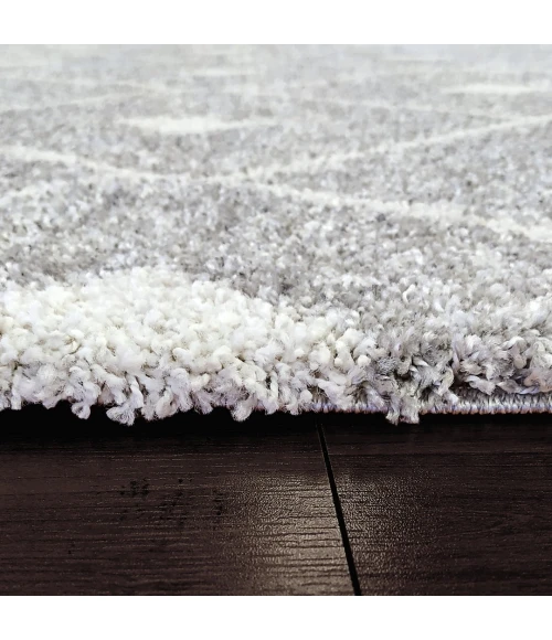 Dynamic Rugs MEHARI Grey/Ivory 23275 7ft. 10in. x 10ft. 10in. Rect. Rug