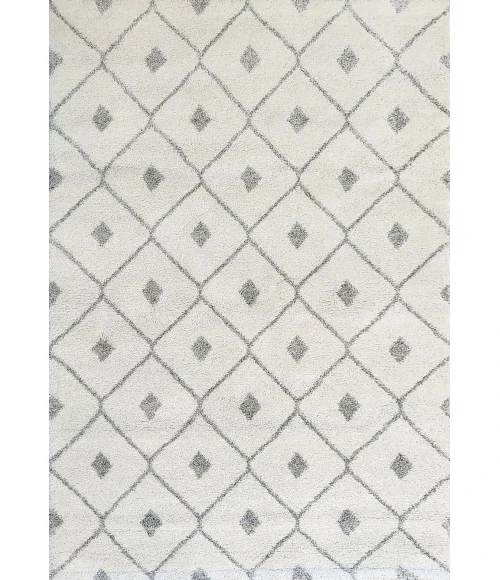 Dynamic Rugs MEHARI Ivory/Grey 23275 2ft. x 3ft. 11in. Rect. Rug