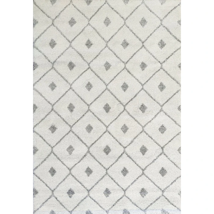Dynamic Rugs MEHARI Ivory/Grey 23275 3ft. 11in. x 5ft. 7in. Rect. Rug