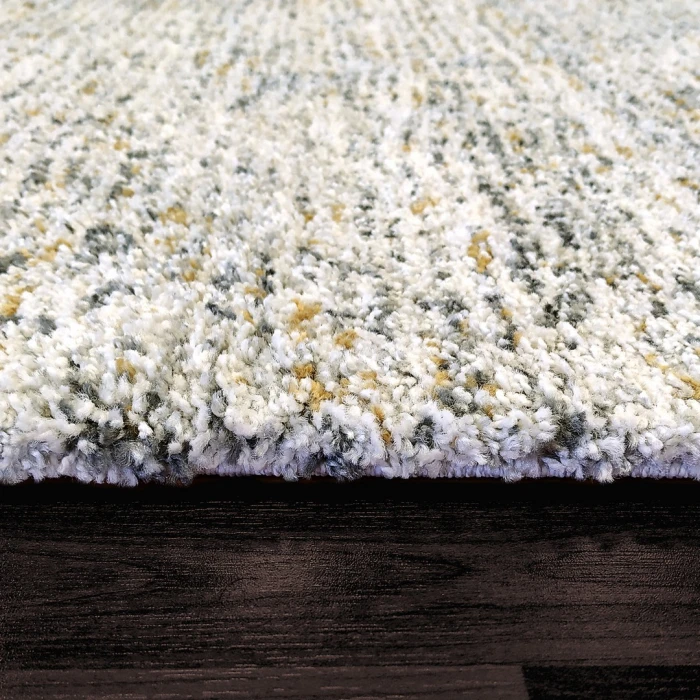 Dynamic Rugs MEHARI Ivory/Grey/Gold 23308 7ft. 10in. x 10ft. 10in. Rect. Rug