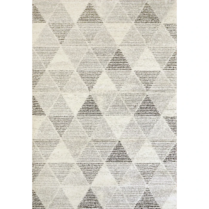 Dynamic Rugs MEHARI Grey/Silver 23235 7ft. 10in. x 10ft. 10in. Rect. Rug