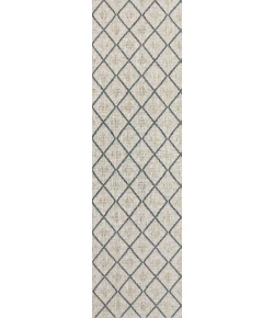 Dynamic Rugs MELISSA Ivory/Grey 4232 2ft. 2in. x 7ft. 3in. Rect. Rug