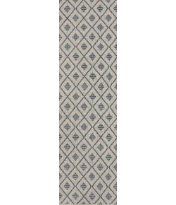 Dynamic Rugs MELISSA Grey/Blue 4232 2ft. 2in. x 7ft. 3in. Rect. Rug