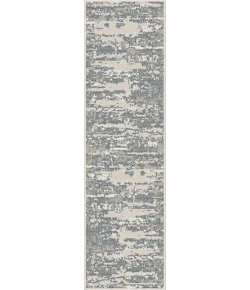 Dynamic Rugs MELISSA Grey/Blue 4234 2ft. 2in. x 7ft. 3in. Rect. Rug