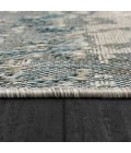 Dynamic Rugs MELISSA Grey/Blue 4234 2ft. 2in. x 7ft. 3in. Rect. Rug