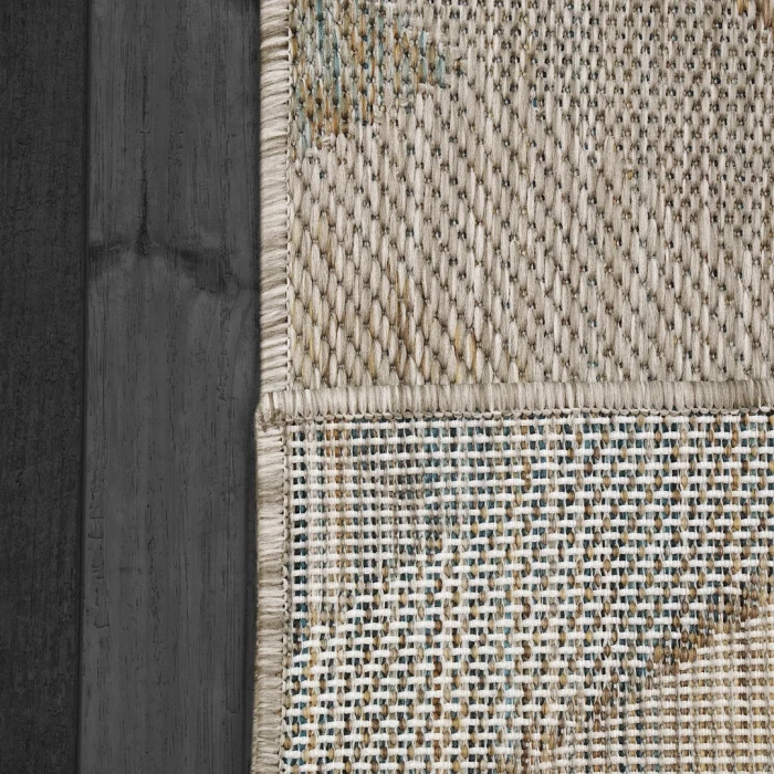 Dynamic Rugs MELISSA Beige/Ivory/Grey 4236 6ft. 7in. x 9ft. 6in. Rect. Rug