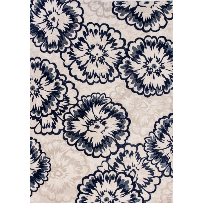 Dynamic Rugs MELODY Ivory 985013 2ft. 2in. x 7ft. 10in. Rect. Rug