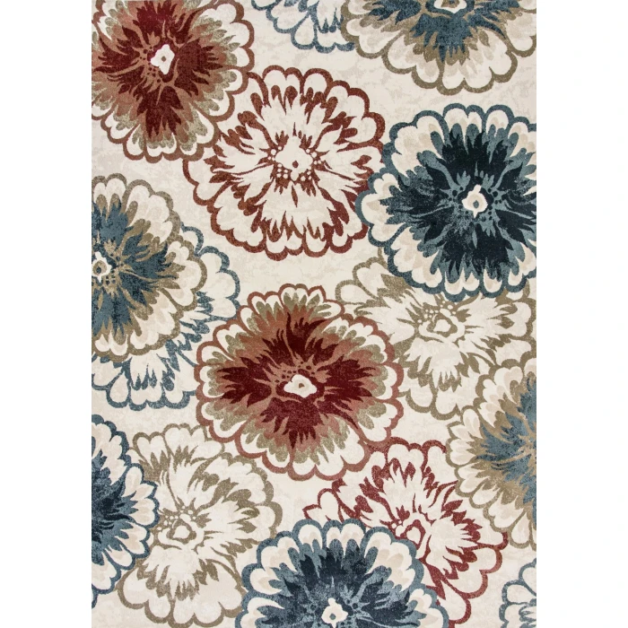 Dynamic Rugs MELODY Multi 985013 5ft. 3in. x 7ft. 7in. Rect. Rug