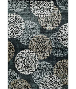 Dynamic Rugs MELODY Blue 985014 2ft. 2in. x 10ft. 10in. Rect. Rug