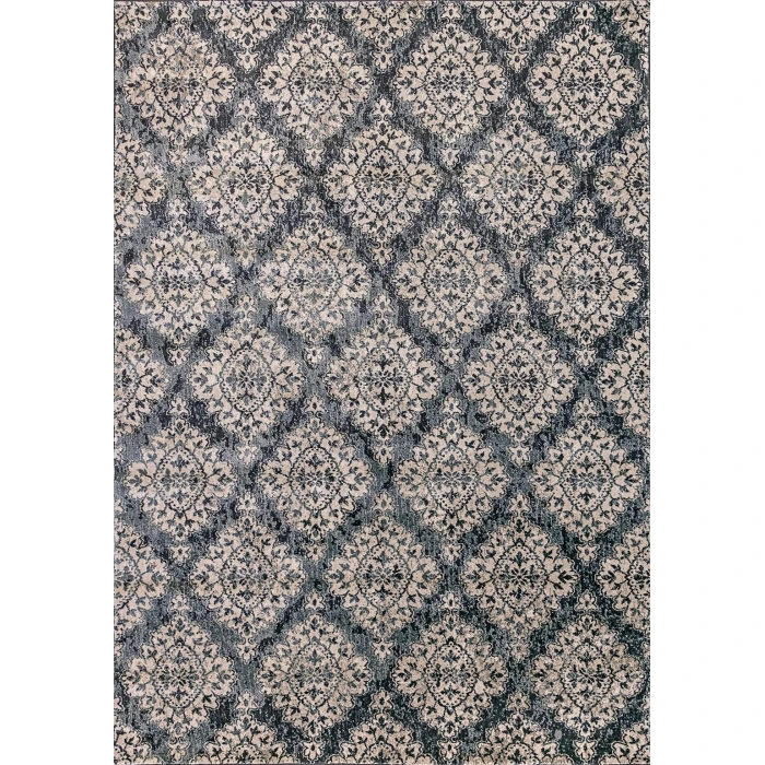 Dynamic Rugs MELODY Blue 985015 2ft. 2in. x 7ft. 10in. Rect. Rug