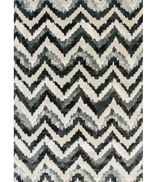Dynamic Rugs MELODY Blue 985018 2ft. 2in. x 10ft. 10in. Rect. Rug