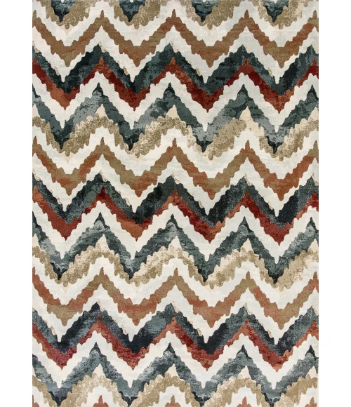 Dynamic Rugs MELODY Multi 985018 3ft. 11in. x 5ft. 3in. Rect. Rug