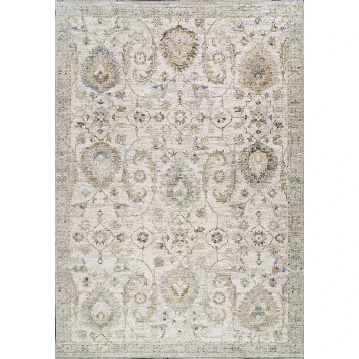 Dynamic Rugs MILANO Grey/Beige/Dark Grey 12500 2ft. 7in. x 4ft. 11in. Rect. Rug