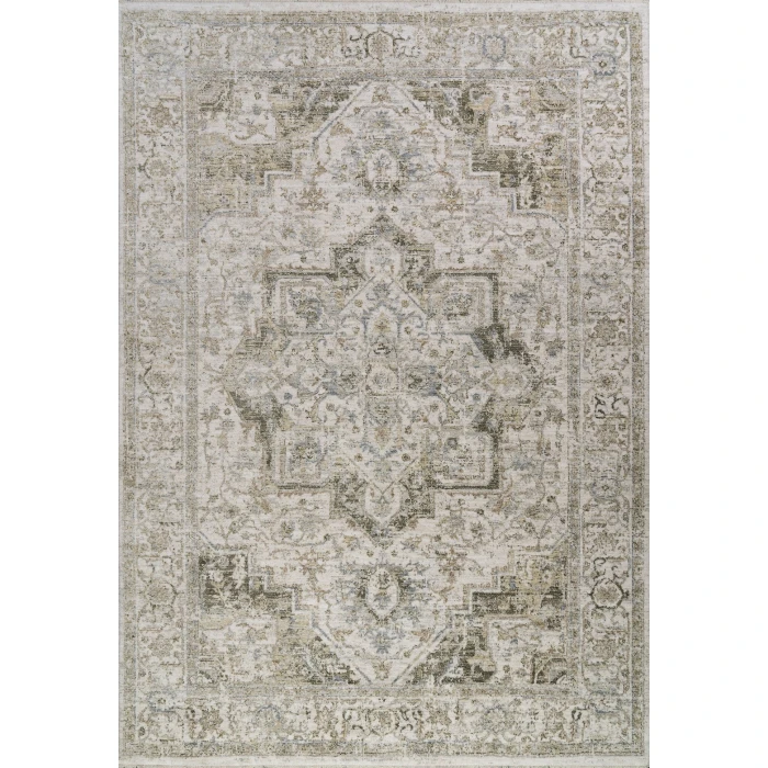Dynamic Rugs MILANO Grey/Beige 12501 9ft. 2in. x 12ft. 10in. Rect. Rug
