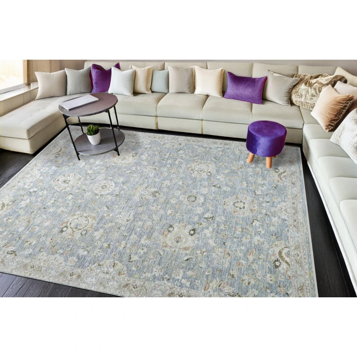 Dynamic Rugs MILANO Navy/Ivory/Beige 12502 2ft. 7in. x 4ft. 11in. Rect. Rug