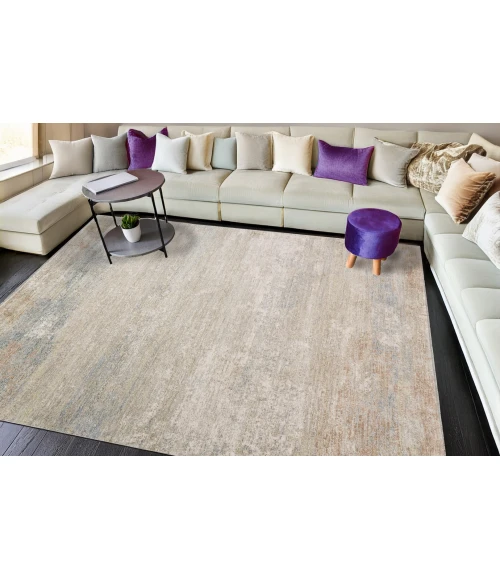 Dynamic Rugs MILANO Light Grey/Grey/Beige 12503 9ft. 2in. x 12ft. 10in. Rect. Rug